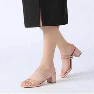 Athlefit Women’s Strappy Block Heels